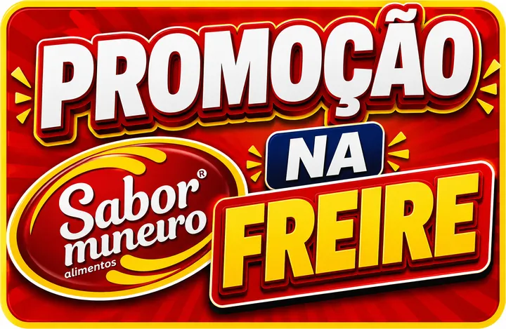 Promoção Sabor Mineiro na Freire Distribuidora